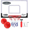 Upgrade Basketball Hoop Set - Extra Large 26" x 17" Pro Indoor Basketball Hoop for Door & Wall with 2 Balls, Complete Accessories, Basketball Toy Gift Perfect for Boys Girls Teens Adults