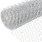 LAOJU Chicken Wire Netting Galvanized Hexagonal Poultry Netting Fence Wire Mesh Roll Fencing Wire Netting Garden Fence Animal Barrier with 25mm Holes, 40 X400CM