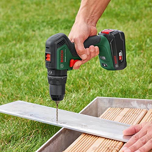 Bosch Home & Garden 18V 4 Piece Combo Kit: Brushless Hammer/Drill Driver, Impact Driver, Circular Saw, Angle Grinder, 2.5Ah Battery, 4.0Ah Battery and 3.0Ah Fast Charger