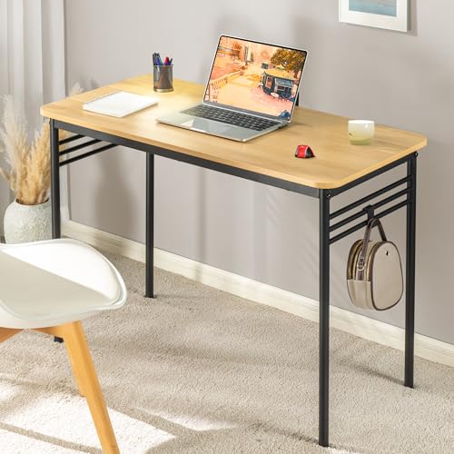 Zinus Computer Desk 100cm Length Computer Table for Small Space Writing Desk Gaming Desk Home Office Desk, Study Desk