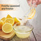 Lemon Slice Squeezer, 2Pcs Manual Lemon Slice Squeezer Fruit Juicer,Lemon Juicer Lemon Slice Squeezer,Lemon Squeezer Hand Juicer,Acrylic Manual Lemon Slice Squeezer,Lemon Squeezer Lemon Juicer