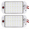 Low Voltage 12V LED Light with ON/Off Switch - 5W Daylight 500LM, Interior Lighting for Motorhome Caravan Van Trailer Camper Boat - Pack of 2