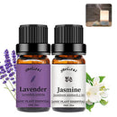 yethious Jasmine Lavender Essential Oil Set 100% Organic Pure for Jasmine Essential Oil for Diffuser & Aromatherapy Lavender Oil 2 Pack