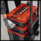 Einhell E-Case Tower Tool Storage System - 3 Stackable Cases with Wheels and Telescopic Handle - Power Tool Box, Lockable, Protective Storage and Transport of Tools and Accessories