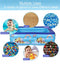 Uandhome Inflatable Kiddie Pool, Rectangular Family Inflatable Pool Kids Swimming Pool Baby Pools Summer Water Fun Bathtub for Backyard Summer Outdoor