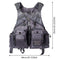 BASSDASH Strap Fishing Vest Adjustable for Men and Women, for Fly Bass Fishing and Outdoor Activities