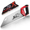 HAUTMEC 14 in. X-Sharp Hand Saw, 12 TPI Woodworking Handsaw, Soft-Grip Sharp SharpTooth for Cutting and Sawing Trees, Plastic Pipes, Drywall HT0295