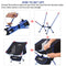 URPRO Outdoor Ultralight Portable Folding Chairs with Carry Bag Heavy Duty 145kgs Capacity Collapsible Chair Camping Folding Chairs Beach Chairs