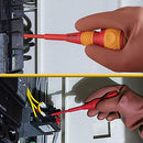 Ball Grip VDE Screwdrivers (Insulated) Phillips/Flat Set of 5