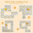 ZCOINS Construction Car Puzzle Track Race Playset for Kids, Puzzle Mat Rail Train Vehicle STEM Montessori Toys, DIY Road Builder Board Game Educational Gift Toys for 3 4 5 6 7 Year Old Boys