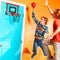 NERF Basketball Hoop Set - Pro Hoop Mini Hoop Set with Mini NERF Basketball - Steel Rim Great for Dunking - Over The Door Basketball Hoops