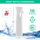 Alpree Hair Spray Bottle Continuous Water Mister Spray Bottle Empty Ultra Fine for Hair Styling, Pets, Plants, Cleaning, Misting & Skin Care, Salons, for Taming Hair in Morning, Curly Hair, Essential Oil Scents & More