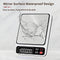 Scale Jazz Kitchen Scale for Cooking, Baking, Meal Prep, Dieting & Weight Loss Digital Ounces, Grams, Milliliters, 6.6 lbs / 3 kg, Backlit Display, Battery Included (White)