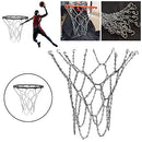 Heavy Duty Basketball Metal Chain Net Official Size Rims Hoop 12 Loop Sports Gym