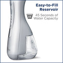 Waterpik Cordless Advanced Water Flosser WP-560 - 3 Pressure Settings - 360° Tip Rotation - 45 Seconds Water Capacity - Extra Quiet Design - 4x Flosser Tips - Dental Floss - Oral Hygiene - White