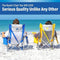 Kijaro Coast Beach Sling Chair, Maldives Blue
