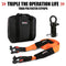X-BULL Winch Accessories Kit 11Pcs 4x4 Off-Road Recovery Kit for Recover Automotive Stuck in Mud/Snow/Sand