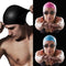 3 Pack Silicone Swimming Caps, SENHAI Unisex Waterproof Durable Elastic Swim Caps for Swimmers with Long, Thick or Curly Hair, Fit for Kids, Women, Men - Light Blue, Rose Red, Black