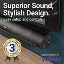 MAJORITY Snowdon II Sound bar for TV | 120 WATTS with 2.1 Channel Sound | Soundbar with Subwoofer Built-in and Remote Control | Multi-Connection