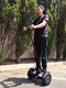 Hoveroid New improved 2022 version adjustable handlebar for Segway Ninebot MINI S, LITE, PRO, multi-function retractable 2-in-1 kit handle bar easy installation (Segway not included) (Black)