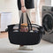 65L Mesh Laundry Basket 2 Pcs Pop Up Laundry Hampers with 4 Reinforced Carry Handles, Foldable Laundry Basket for Clothes Toys Easy to Carry Collapsible Laundry Basket (Black)