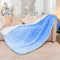 yescool Faux Fur Weighted Blanket 48"x72" 15lbs,Fuzzy Cozy Shaggy Weighted Blanket Queen Size for Adult，Fluffy Sherpa Comfy Heavy Blanket for Women Men,Warm Soft Plush Blue Blanket for Couch Sofa Bed