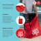 J.L. Childress Gate Check Bag for Standard and Double Strollers, Red