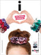 Conair Scunci by The Original Super Comfy Waffle Knit Scrunchie, Assorted Scrunchies 36 Count
