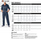 Dickies Men's Short-Sleeve overalls and coveralls workwear apparel, Red, Small US