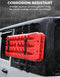 Rear Window Storage Panel Kit Compatible with Wrangler JL, Mounting Plate Kits for Recovery Traction Boards Mount Gas Can Mount