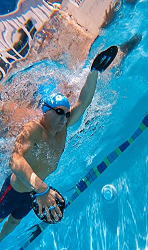 Sporti Power Swim Paddles (Medium, Black)