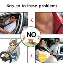 Soft Faux Sheepskin Car Black Seat Belt Cover Pad,Car Safety Seat Belt Strap Shoulder Pad for Adults and Children,Suitable for Car Seat Belt,Backpack,Shoulder Bag,Set of 2 (Pink)