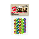 Ethical Thin Colorful Springs Cat Toy, 10-Pack