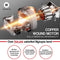EuroChef Commercial Meat Slicer 10" Blade 320W Electric Multi-Purpose Stainless Steel Machine