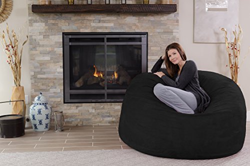 Chill Sack Bean Bag Chair: Giant 5' Memory Foam Furniture Be