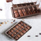 ZCOINS Brownie Pan with Dividers, Non-Stick Brownie Tray Square Cake Mould Brownie Ovenware Cookware Bakeware,18-Cavity and 12 * 8 inches(Champagne Gold)