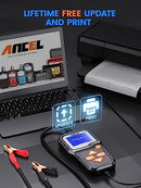 ANCEL BA301 6V 12V Battery Load Tester Car Analyzer Cranking Charging System Test Tool for Motorcycle Car Boat Light Truck and More