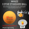 Ping Pong Balls, 2.8g A40+mm ABS New Material 3 Star Jointless Professional Ping Pong Balls Orange 100 Pack Advanced Table Tennis Training Balls for Sport Competition