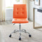 Modway Prim Mid Back Office Chair, Orange