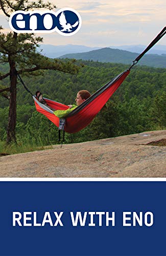 ENO DoubleNest Camping Hammock, Black/Black