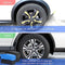 Car Polish Applicator, Tire Dressing Applicator Brush with Handle & Case, Reusable Car Waxing Sponge with Microfiber Towels Auto Tyre Cleaning Pad
