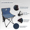 Camping Hiking Chair, Outdoor Fishing BBQ Garden Seat, Portable Lightweight Picnic Beach (Blue)