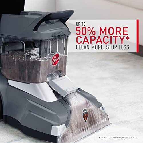 Hoover Powerscrub XL Pet Carpet Cleaner Machine, Upright Shampooer, FH68002, Black, Large
