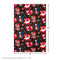 Hallmark Nightmare Before Christmas Flat Wrapping Paper Sheets with Cutlines on Reverse (12 Folded Sheets) for Christmas, Birthdays, Halloween, Jack Skellington, Sally, Zero, Black, White, Red, 0005EW 1001