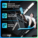 The Indo Pro Trick Scooter and Pro Scooter - for Teens and Adults - Stunt Scooter and Trampoline Scooter for Tricks - Professionals and Beginners - Good for Indoor and Outdoor Freestyle