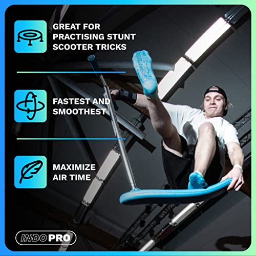 The Indo Pro Trick Scooter and Pro Scooter - for Teens and Adults - Stunt Scooter and Trampoline Scooter for Tricks - Professionals and Beginners - Good for Indoor and Outdoor Freestyle