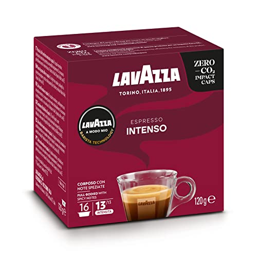 Lavazza A Modo Mio Espresso Intenso Coffee Capsules - 16 Pods