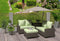 BOSSIMA Sunbrella Patio Furniture Cushions Comfort Deep Seat Glider Loveseat Cushion Indoor Outdoor Seating Cushions,Mixed White/Beige