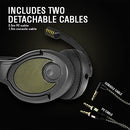 DROP + Sennheiser PC38X Gaming Headset — Noise-Cancelling Microphone with Over-Ear Open-Back Design, Velour Earpads, Compatible with PC, Gaming Consoles, and Mobile Devices, Black
