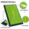 ENHUA GOLF Swing Mat,12 * 17 INCH Widen Divot Board Swing Path for Golf Training,Golf Indoor Practice Green